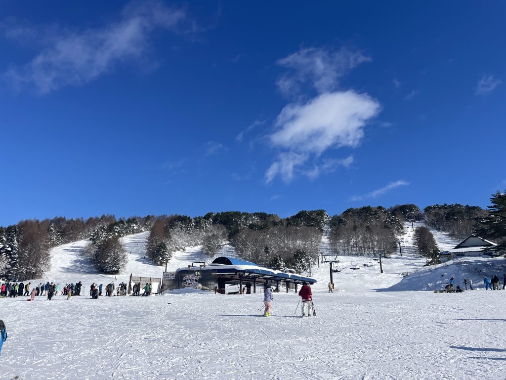 沼尻スキー場の風景